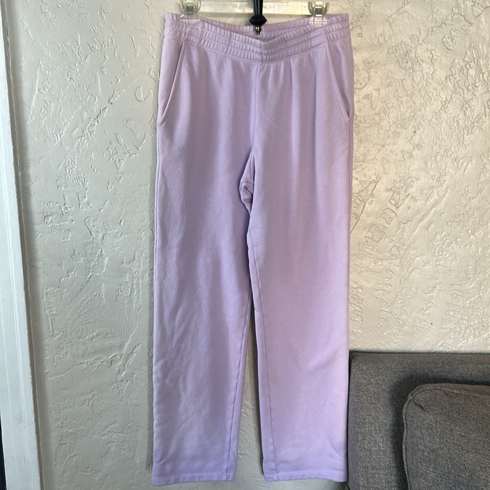 ELECTRIC & ROSE Retro Fleece Elin Pant In Lavender